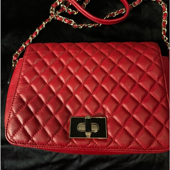 🖤Rimen & Co Quilted Jumbo Classic Single Flap Cross Body Bag - Picture 1 of 5